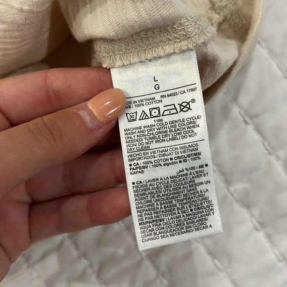 Old navy Slub-Knit Workwear Henley T-Shirt size large - Picture 4 of 5